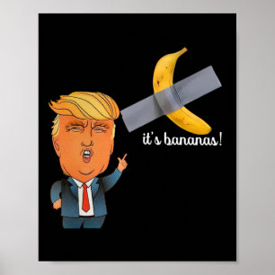 Trump It's Nana (voor schaal) Sterrenschip Funny T Poster