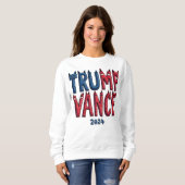 Trump JD Vance 2024 Cat Trui (Voorkant volledig)