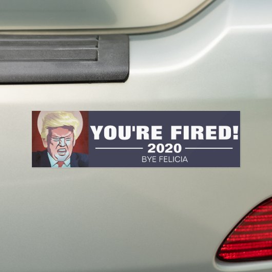 Trump Je bent Bumpersticker (A) (Op auto)