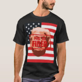 Trump Je bent een vaste partij T-shirt (Voorkant)