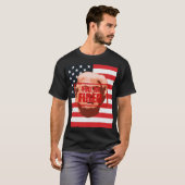 Trump Je bent een vaste partij T-shirt (Voorkant volledig)