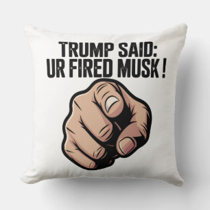 Trump: "Je bent ontslagen Musk!" Politieke verklar Kussen