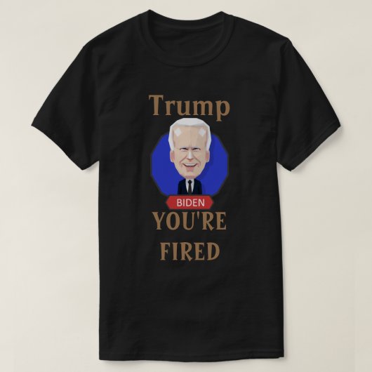 Trump JE BENT VASTGESTELD T-Shirt (Design voorkant)