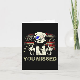 Trump Je Mist Grappige Trump 2024 Kaart