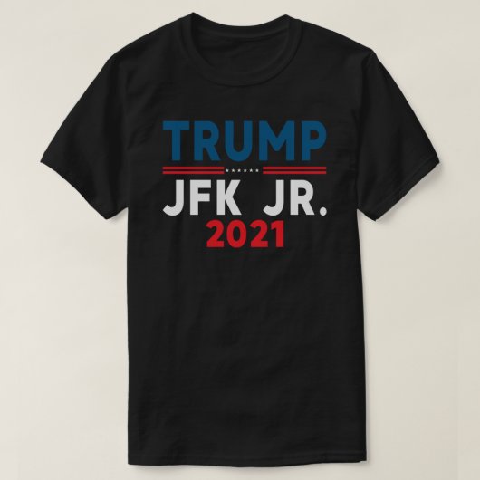 Trump JFK Jr. 2021 Relaxed Fit T-Shirt (Design voorkant)