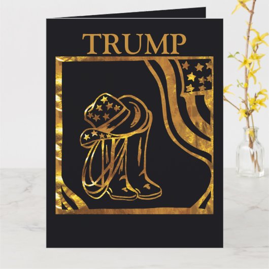 TRUMP KAART (Gele Bloem)