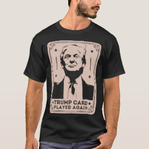 Trump-Kaart speelde opnieuw geestig politiek ontwe T-shirt