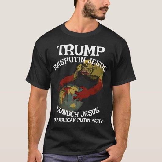 Trump Kaiser Bill German Dictator Fascist Czar T-shirt (Voorkant)