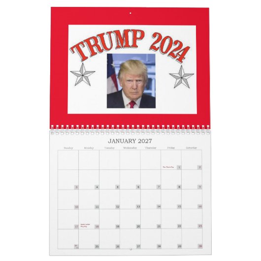 TRUMP-kalender voor 2023 Kalender (Jan 2027)