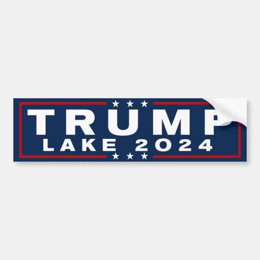 Trump Kari Lake 2024 Bumpersticker (Voorkant)