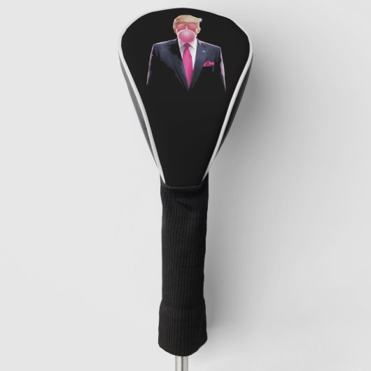Trump Kauwgom Golfheadcover (Voorkant)