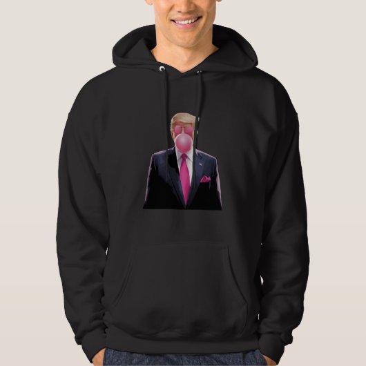 Trump Kauwgom Hoodie (Voorkant)