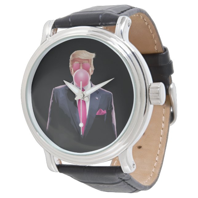 Trump Kauwgom Horloge (Gekanteld)