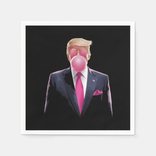 Trump Kauwgom Servet (Voorkant)