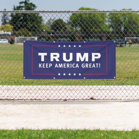 Trump Keep America Spandoek (Insitu)