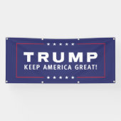 Trump Keep America Spandoek (Horizontaal)