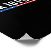 Trump keert terug naar plastic poster (Hoek)