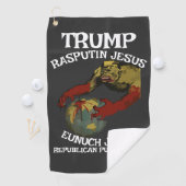 Trump Keizer Bill Duitse Dictator FascistTsaar Golfhanddoek (Insitu)