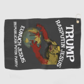 Trump Keizer Bill Duitse Dictator FascistTsaar Golfhanddoek (Horizontaal)