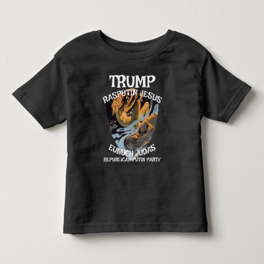 Trump Keizer Bill DuitseDictator Fascist Tsaar Kinder Shirts (Voorkant)