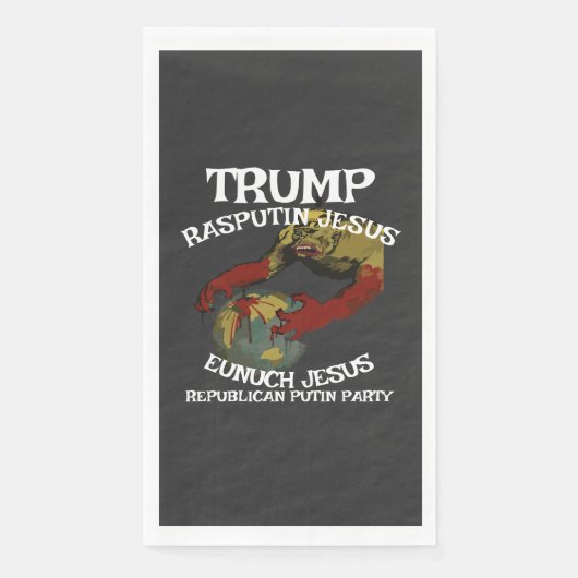 Trump Keizer Bill DuitseDictator Fascist Tsaar Servet (Voorkant)