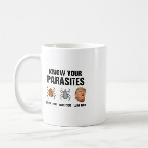 Trump Ken Uw Parasieten Hertenteek Hondenteek Luna Koffiemok