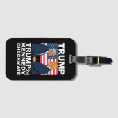 Trump Kennedy Checkmate 2024 - Trump Kennedy Bagagelabel (Voorkant (horizontaal))