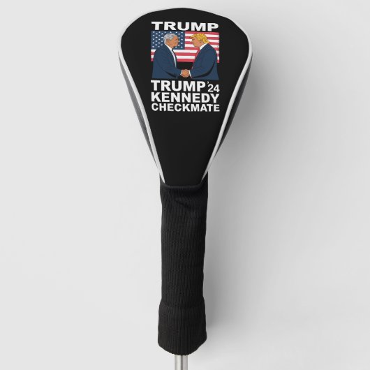 Trump Kennedy Checkmate 2024 - Trump Kennedy Golfheadcover (Voorkant)
