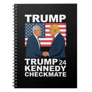 Trump Kennedy Schaakmat 2024 Stem Trump Kennedy  Notitieboek