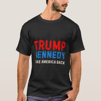 Trump Kennedy Verkiezing Republikein T-shirt