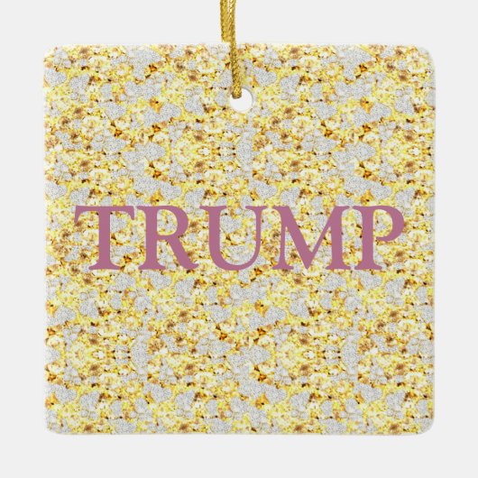 TRUMP KERAMISCH ORNAMENT (Voorkant)