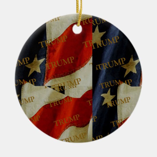 TRUMP KERAMISCH ORNAMENT (Voorkant)