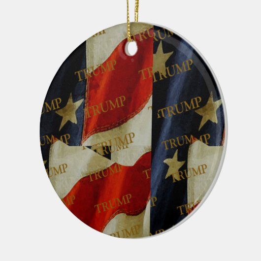 TRUMP KERAMISCH ORNAMENT (Links)
