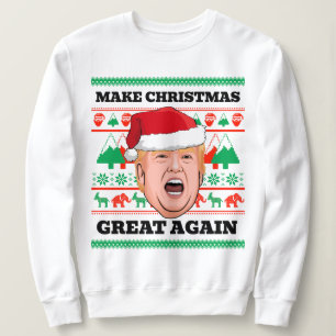 Trump kerst trui maken kerst weer geweldig