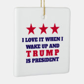TRUMP Kerstboom Ornament Decor (Rechts)