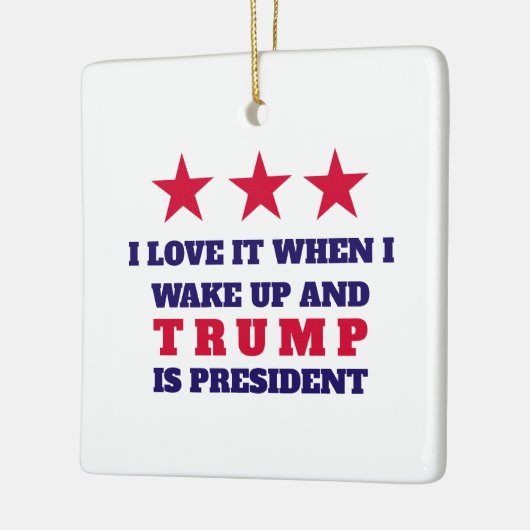 TRUMP Kerstboom Ornament Decor (Links)