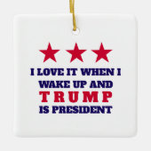 TRUMP Kerstboom Ornament Decor (Voorkant)