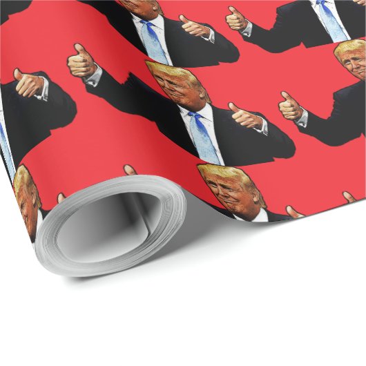 TRUMP KERSTINPAKPAPIER BIG ROLL! CADEAUPAPIER (Rol Hoek)