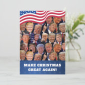 Trump Kerstkaart (Staand voorkant)