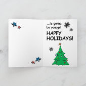 Trump-kerstKaart - Deze kerst zal Feestdagen Kaart (Binnen)