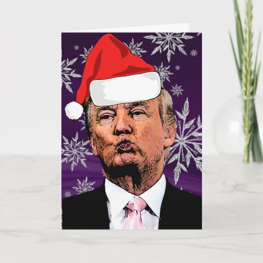 TRUMP KERSTKUSSEN UITGEBREIDE KAART (Voorkant)