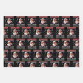 Trump Kerstman maakt kerst weer geweldig rood Inpakpapier Vel (Voorkant 2)