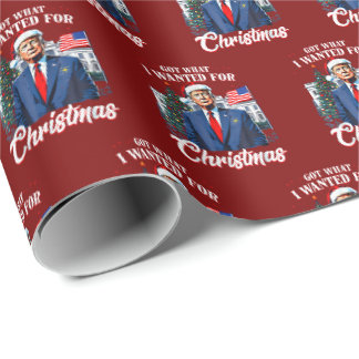 Trump Kerstmis Cadeaupapier