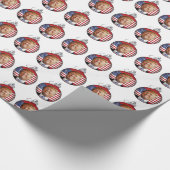 Trump Kerstmis Cadeaupapier (Hoek)