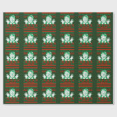 Trump Kerstmis - de garnaal die kerst stal - Cadeaupapier (Vlak)