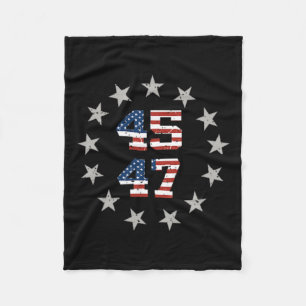 Trump Kerstmis Fleece Deken