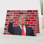 Trump Kerstmis Kaart (Voorkant)