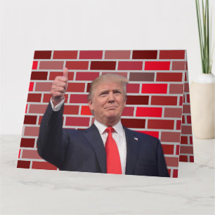 Trump Kerstmis Kaart