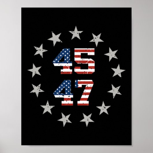 Trump Kerstmis Poster (Voorkant)