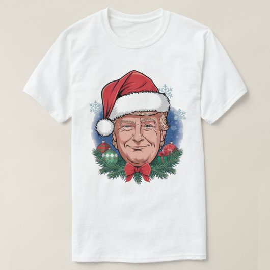Trump Kerstmis T-shirt (Design voorkant)